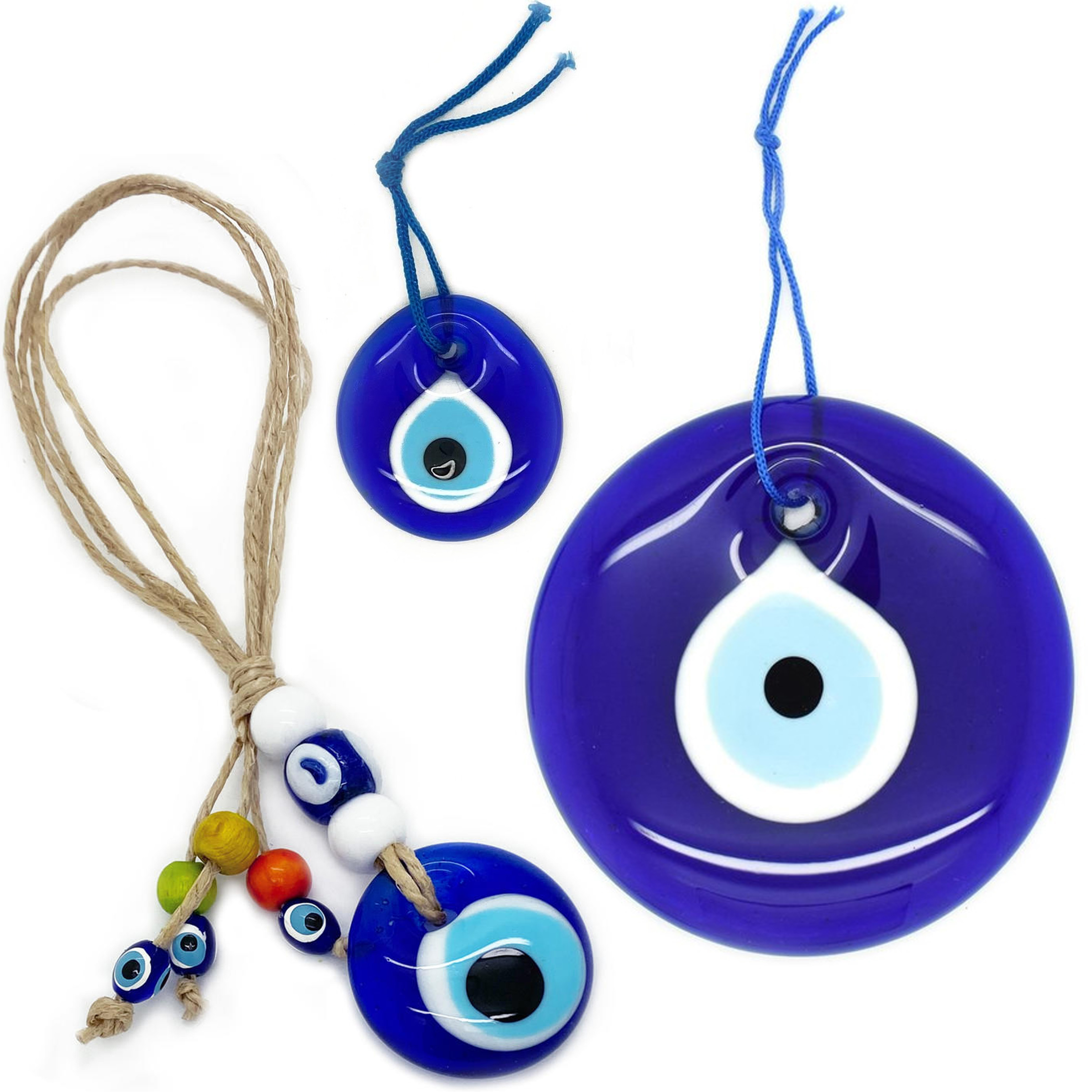 Evil Eye Amulets, Wall Hangings & Jewelry